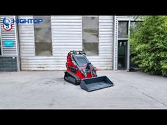 Video del minicargador con orugas triangulares HTS380T