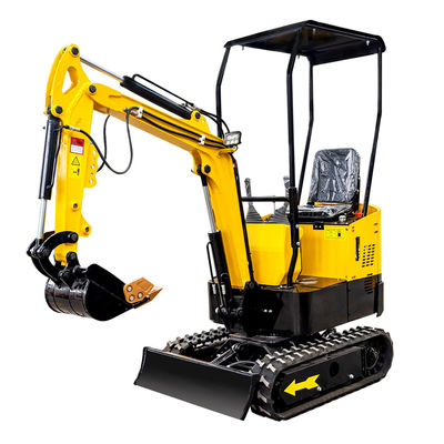 Uso en el hogar de Mini Hydraulic Excavator EPA/EURO 5 de la correa eslabonada de HT10B 1000kg