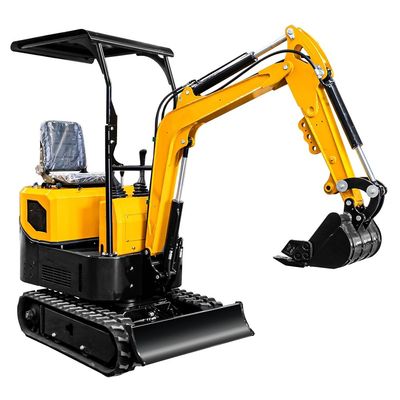 Superpoder 1 Ton Mini Excavator Saving Energy Compact pequeño Digger Machine