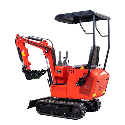 1ton Mini Crawler Excavator 13.5hp EPA aprobó con el motor diesel