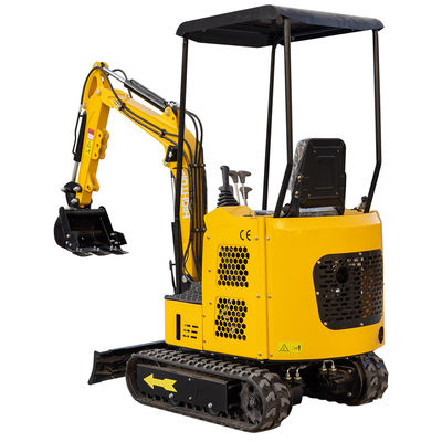 máquina de excavación del pequeño de la correa eslabonada 1500kg del excavador acuerdo de Full Hydraulic Pilot