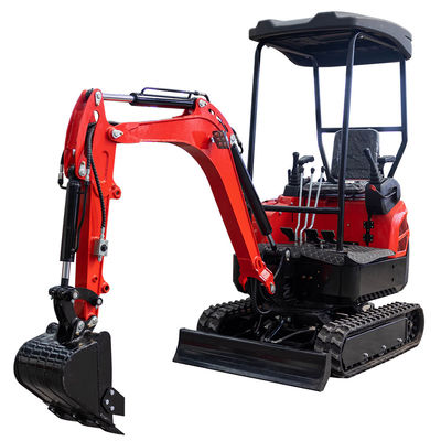 máquina de excavación Hightop de Mini Excavator 1800kg del toldo del diámetro de 42m m pequeña