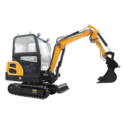 Excavadora mini sin cola de 2T con motor de Japón Excavadora mini hidráulica con motor de SEngine fácil de operar