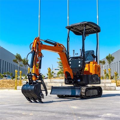 El acuerdo Hightop Mini Digger 360 de Mini Excavator HT10G del motor del CE EURO5 gira