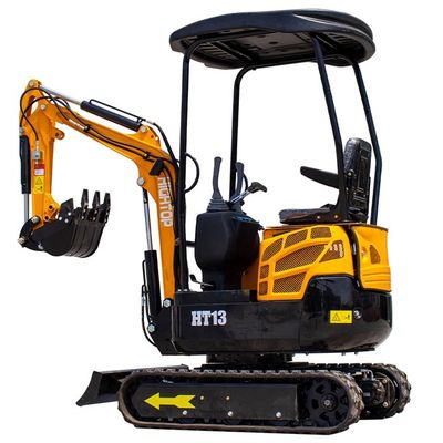 1300kg excavador Hightop With Track Gauge de 920m m Mini Digger