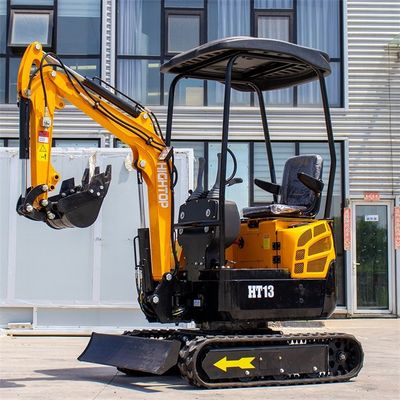 2100m m Max Height Hightop Mini Excavator con la anchura superior de 990m m