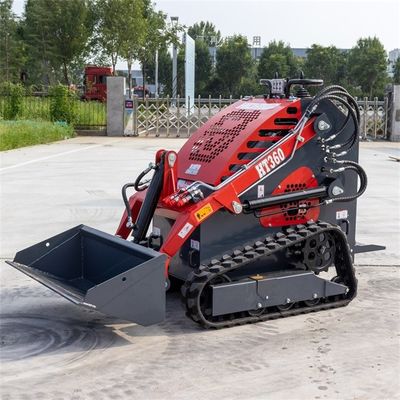 Tracción a ruedas 13.5hp Mini cargador de dirección para trabajo agrícola