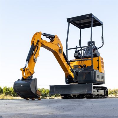 Ht22 2200kg Excavadora hidráulica compacta excavadora paisajista con ancho superior de 1050 mm